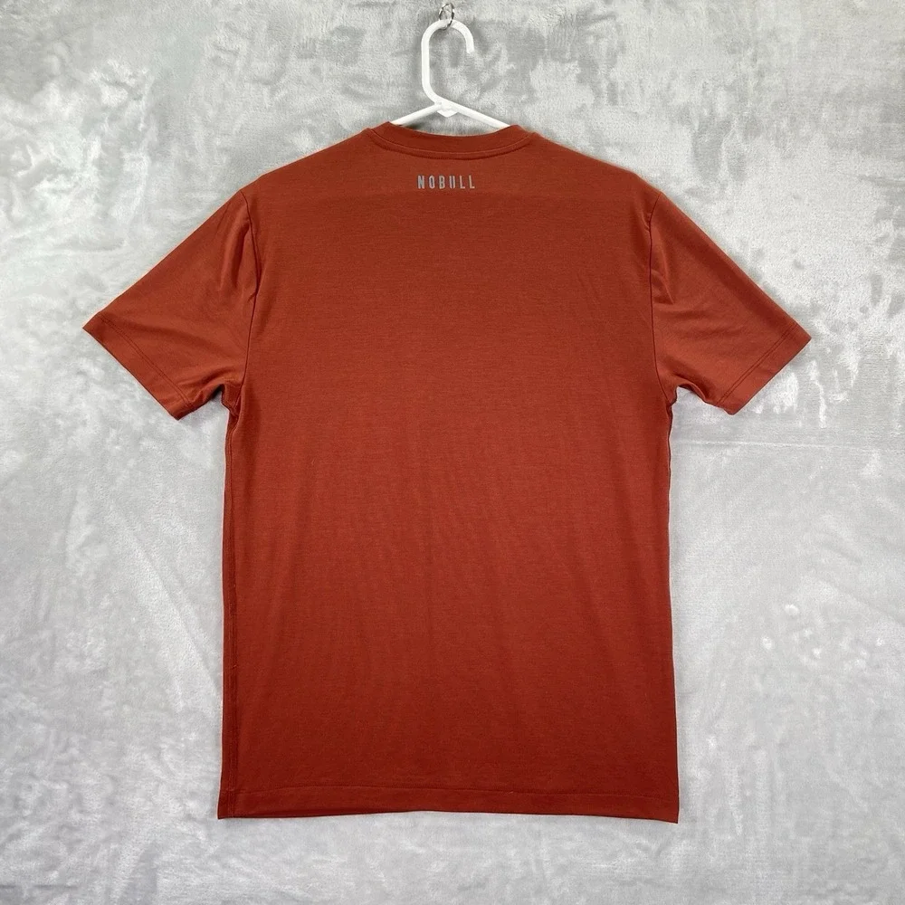 NoBull T-Shirt Mens Medium Short Sleeve Performance Tee Athletic Training Active